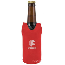 Promotional Sublimation Beer Can Holder Neoprene Collapsible Foldable Beer Can Cooler